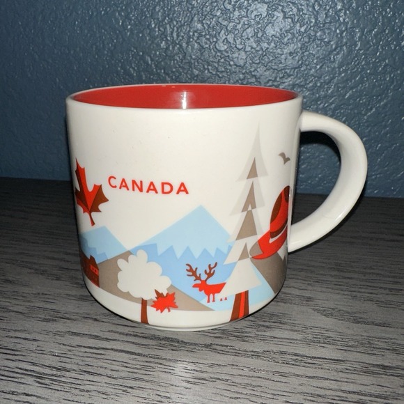 Starbucks Other - Starbucks CANADA You Are Here YAH Collection Coffee Mug 14 oz 2015